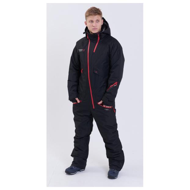МУЖСКОЙ СНОУБОРДИЧЕСКИЙ КОМБИНЕЗОН RUNNING SPORT - Аритикул 8892-grey-XL - Фото 55