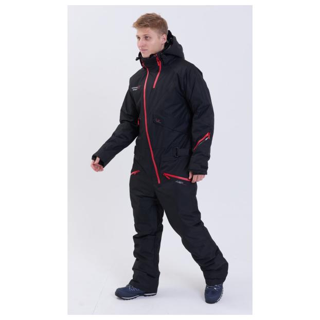 МУЖСКОЙ СНОУБОРДИЧЕСКИЙ КОМБИНЕЗОН RUNNING SPORT - Аритикул 8892-grey-XL - Фото 56