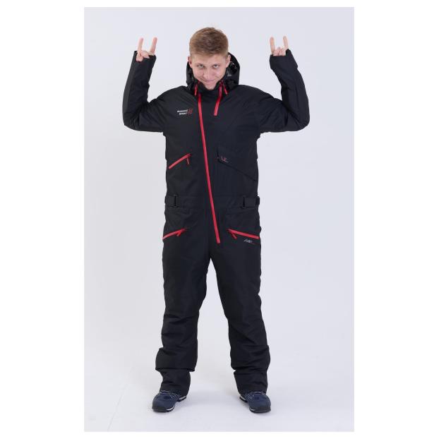 МУЖСКОЙ СНОУБОРДИЧЕСКИЙ КОМБИНЕЗОН RUNNING SPORT - Аритикул 8892-grey-XL - Фото 59