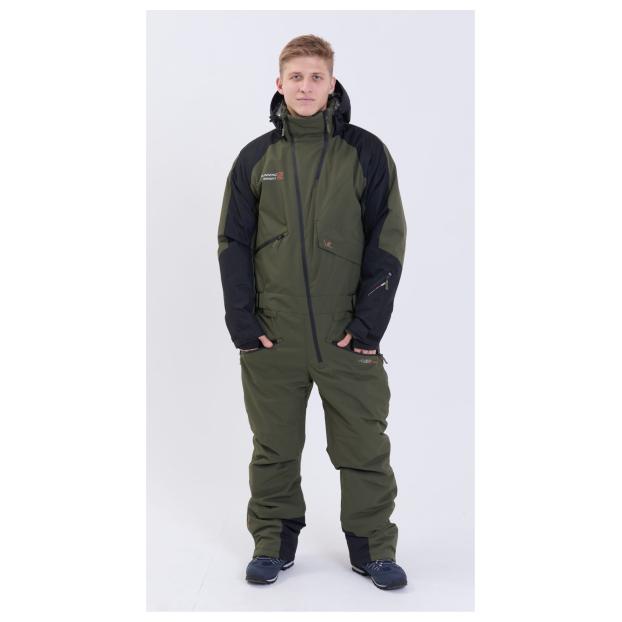 МУЖСКОЙ СНОУБОРДИЧЕСКИЙ КОМБИНЕЗОН RUNNING SPORT - Аритикул 8892-grey-XL - Фото 95