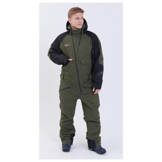 МУЖСКОЙ СНОУБОРДИЧЕСКИЙ КОМБИНЕЗОН RUNNING SPORT - Аритикул 8892-grey-XL - Фото 96