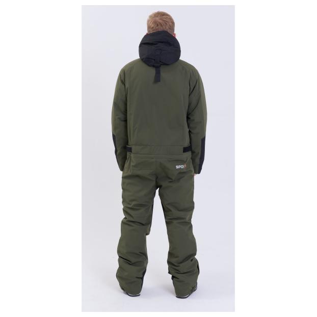 МУЖСКОЙ СНОУБОРДИЧЕСКИЙ КОМБИНЕЗОН RUNNING SPORT - Аритикул 8892-grey-XL - Фото 97