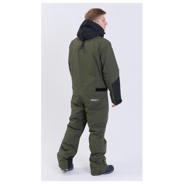 МУЖСКОЙ СНОУБОРДИЧЕСКИЙ КОМБИНЕЗОН RUNNING SPORT - Аритикул 8892-grey-XL - Фото 98