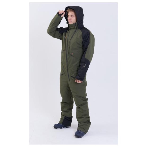 МУЖСКОЙ СНОУБОРДИЧЕСКИЙ КОМБИНЕЗОН RUNNING SPORT - Аритикул 8892-grey-XL - Фото 99