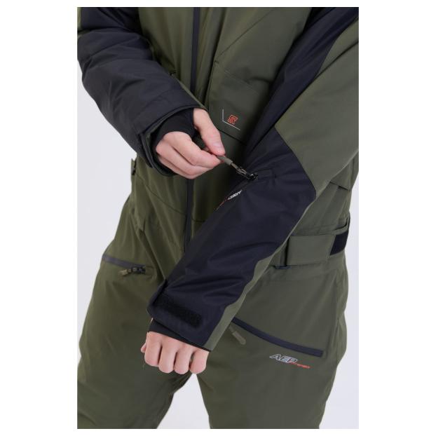 МУЖСКОЙ СНОУБОРДИЧЕСКИЙ КОМБИНЕЗОН RUNNING SPORT - Аритикул 8892-grey-XL - Фото 101