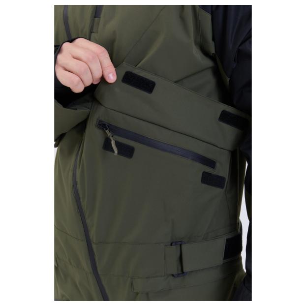 МУЖСКОЙ СНОУБОРДИЧЕСКИЙ КОМБИНЕЗОН RUNNING SPORT - Аритикул 8892-grey-XL - Фото 104