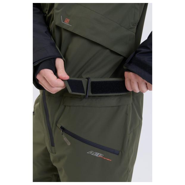 МУЖСКОЙ СНОУБОРДИЧЕСКИЙ КОМБИНЕЗОН RUNNING SPORT - Аритикул 8892-grey-XL - Фото 105
