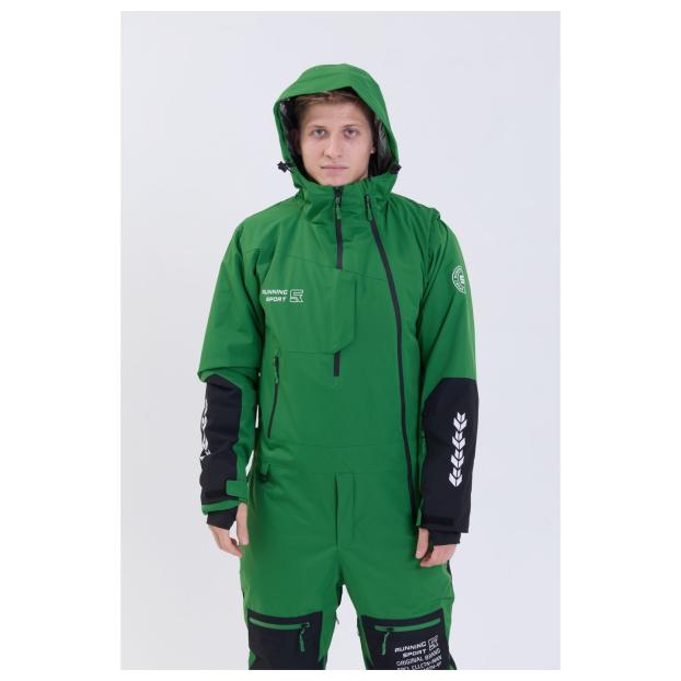 МУЖСКОЙ СНОУБОРДИЧЕСКИЙ КОМБИНЕЗОН RUNNING SPORT - Аритикул 8892-grey-XL - Фото 140