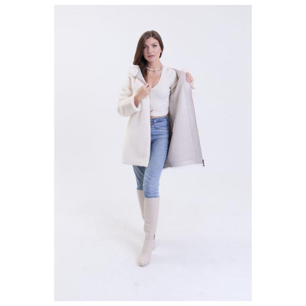Шуба женская двусторонняя VITIA  - Аритикул A1528-5-3XL - Фото 40