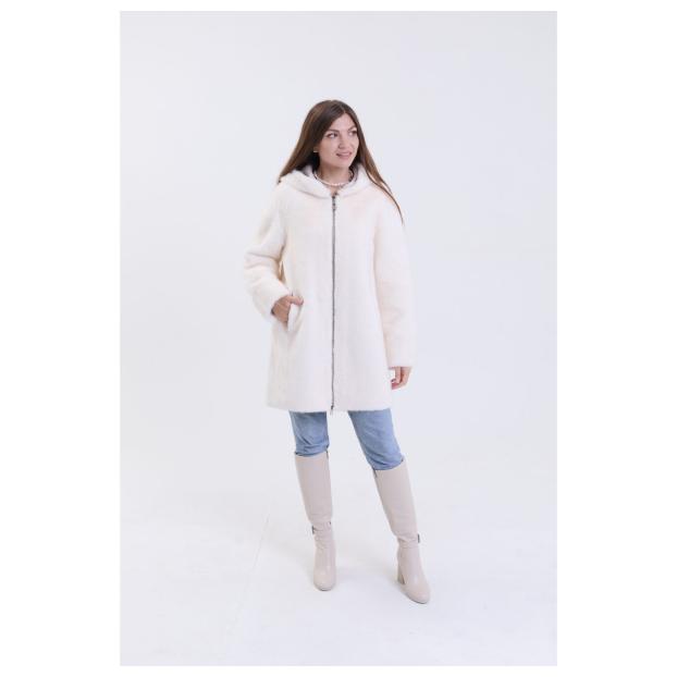 Шуба женская двусторонняя VITIA  - Аритикул A1528-5-3XL - Фото 43