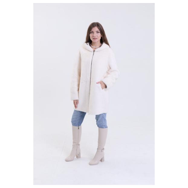 Шуба женская двусторонняя VITIA  - Аритикул A1528-5-3XL - Фото 46