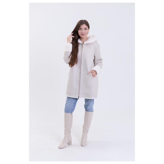 Шуба женская двусторонняя VITIA  - Аритикул A1528-5-3XL - Фото 49