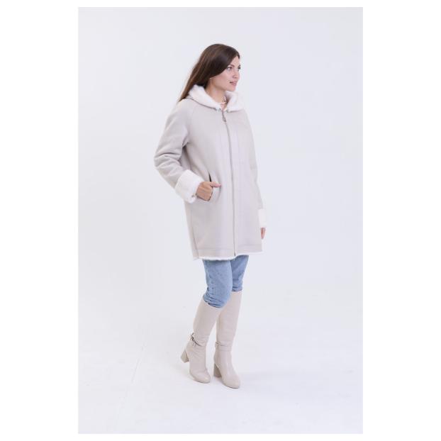 Шуба женская двусторонняя VITIA  - Аритикул A1528-5-3XL - Фото 51