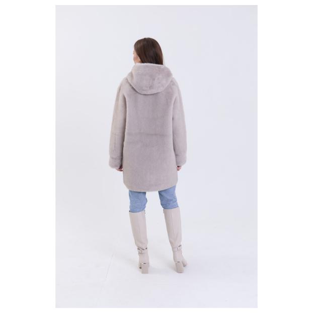 Шуба женская двусторонняя VITIA  - Аритикул A1528-5-3XL - Фото 27