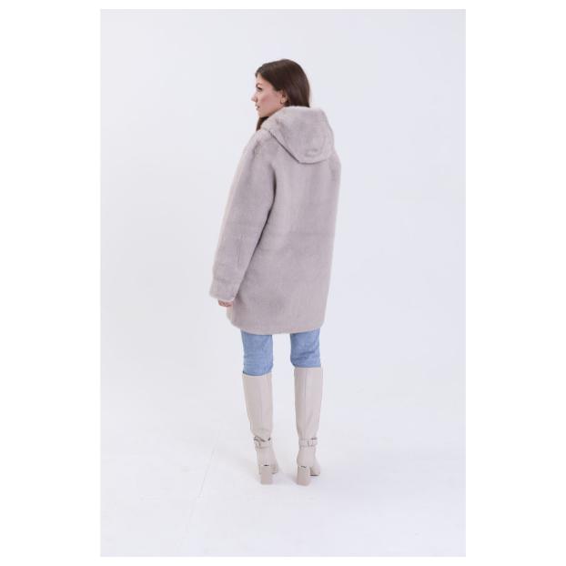 Шуба женская двусторонняя VITIA  - Аритикул A1528-5-3XL - Фото 28