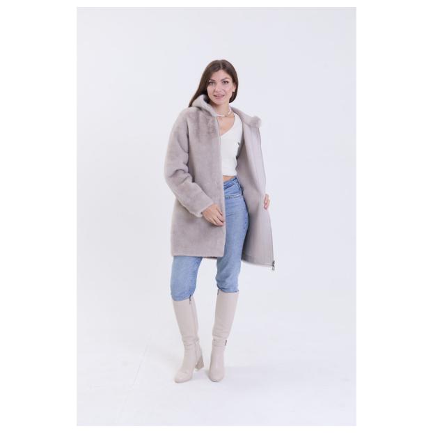 Шуба женская двусторонняя VITIA  - Аритикул A1528-5-3XL - Фото 30