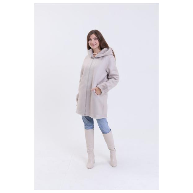 Шуба женская двусторонняя VITIA  - Аритикул A1528-5-3XL - Фото 34