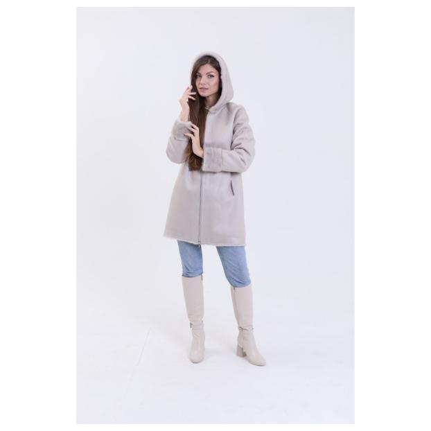 Шуба женская двусторонняя VITIA  - Аритикул A1528-5-3XL - Фото 36