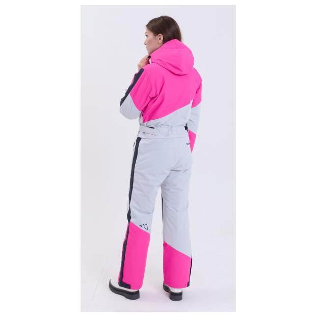 ЖЕНСКИЙ СНОУБОРДИЧЕСКИЙ КОМБИНЕЗОН RUNNING SPORT - Аритикул 8895-1-сиреневый-XL - Фото 23