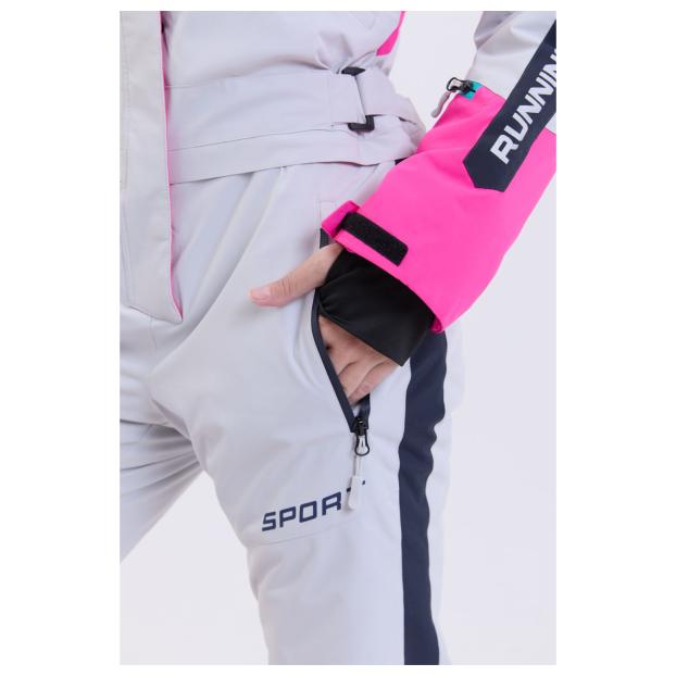 ЖЕНСКИЙ СНОУБОРДИЧЕСКИЙ КОМБИНЕЗОН RUNNING SPORT - Аритикул 8895-1-сиреневый-XL - Фото 28