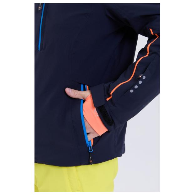 Горнолыжная куртка премиум-класса HYRA «MAYRBERG» - Аритикул HMG1208-Orange/Black-52 - Фото 130