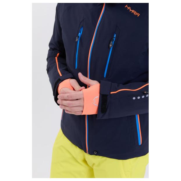 Горнолыжная куртка премиум-класса HYRA «MAYRBERG» - Аритикул HMG1208-Orange/Black-52 - Фото 132