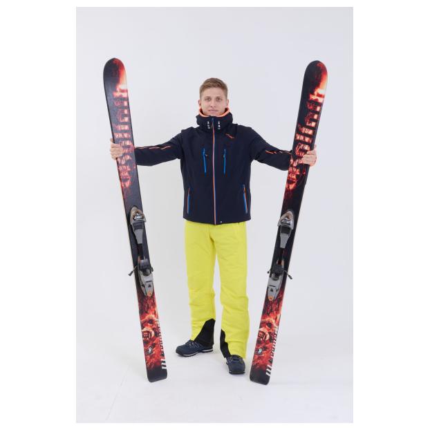 Горнолыжная куртка премиум-класса HYRA «MAYRBERG» - Аритикул HMG1208-Orange/Black-52 - Фото 134