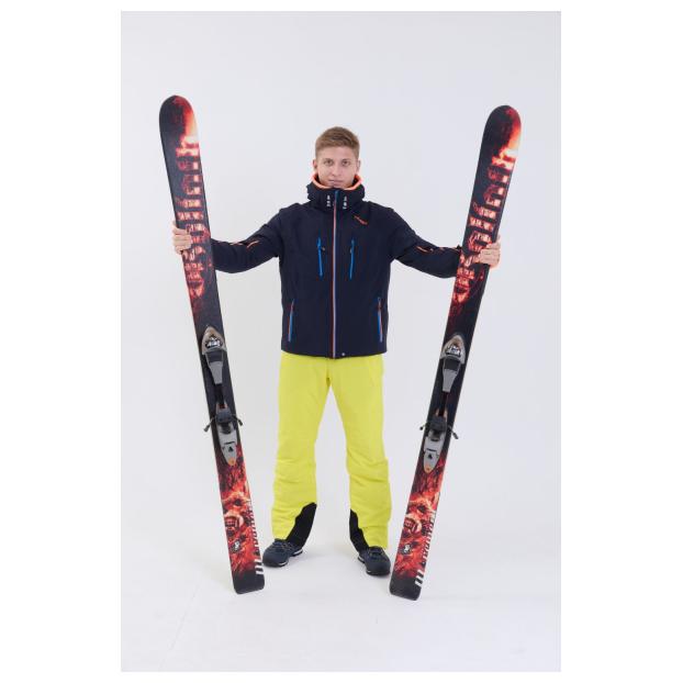 Горнолыжная куртка премиум-класса HYRA «MAYRBERG» - Аритикул HMG1208-Orange/Black-52 - Фото 135