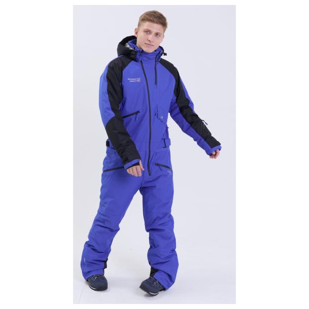 МУЖСКОЙ СНОУБОРДИЧЕСКИЙ КОМБИНЕЗОН RUNNING SPORT - Аритикул 8892-grey-XL - Фото 74