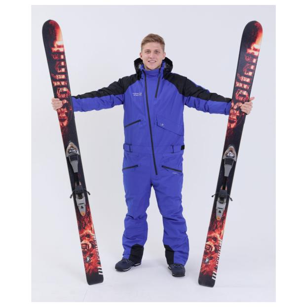 МУЖСКОЙ СНОУБОРДИЧЕСКИЙ КОМБИНЕЗОН RUNNING SPORT - Аритикул 8892-grey-XL - Фото 87
