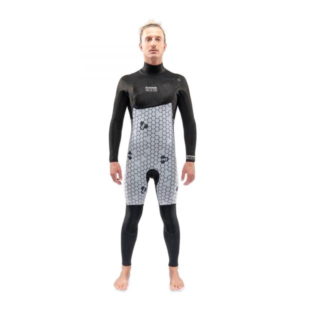 Гидрокостюм Dakine Mens Mission C/Z Full Suit 4/3 Ink Blue Port - Аритикул DK01M43MZC2-S - Фото 5