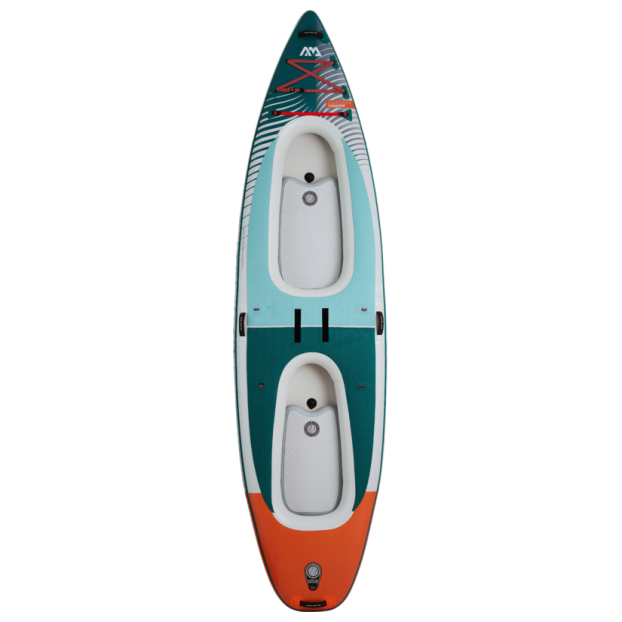 Каяк/SUP-доска надувная с веслом двухместная Aqua Marina Cascade Tandem 13'2" - Аритикул Aqua Marina Cascade Tandem 13'2" - Фото 3