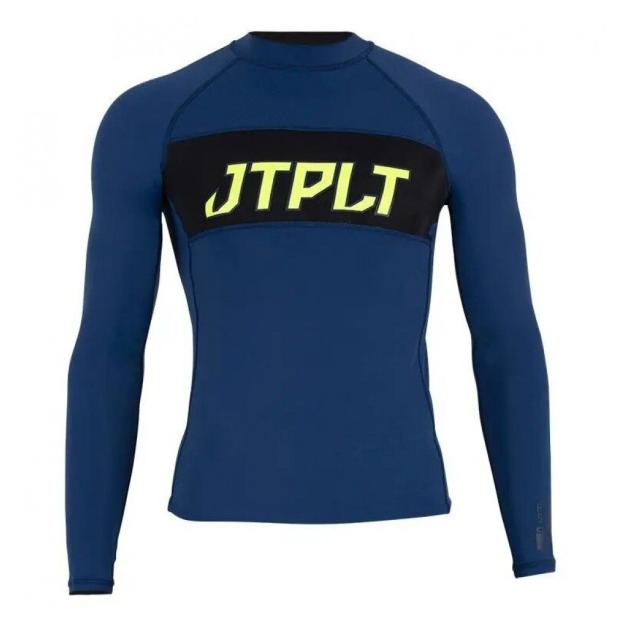 Гидромайка мужская длинный рукав Jetpilot RX LS Rashie navy/yellow - Аритикул 220930-L - Фото 1