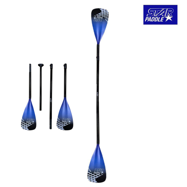 Весло для сапа/каяка COASTO SUP/Kayak STAR Paddle SPIRIT Carbon 2in1 - Аритикул PB-RPAD612 - Фото 1