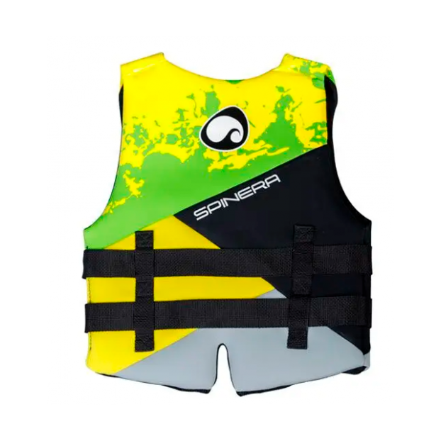 Спасательный жилет неопрен детский Spinera Relax Youth Neopren Vest - 50N Green/Yellow S24 (30-40kg) - Аритикул 18291-30-40kg - Фото 2