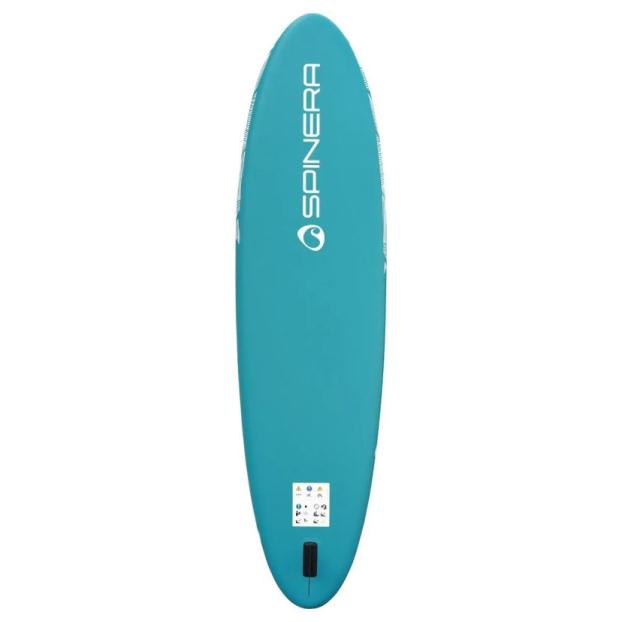 SUP-доска надувная с веслом универсальная Spinera Let's Paddle 11'2" Teal HDDS S24 - Аритикул 21113 - Фото 4